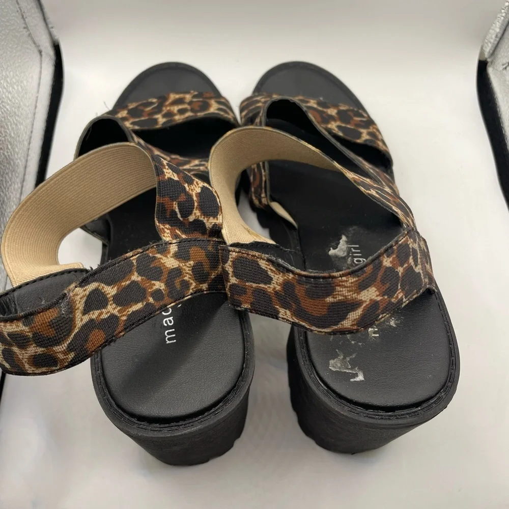 Madden Girl SoHo chunky platform sandals size 8.5